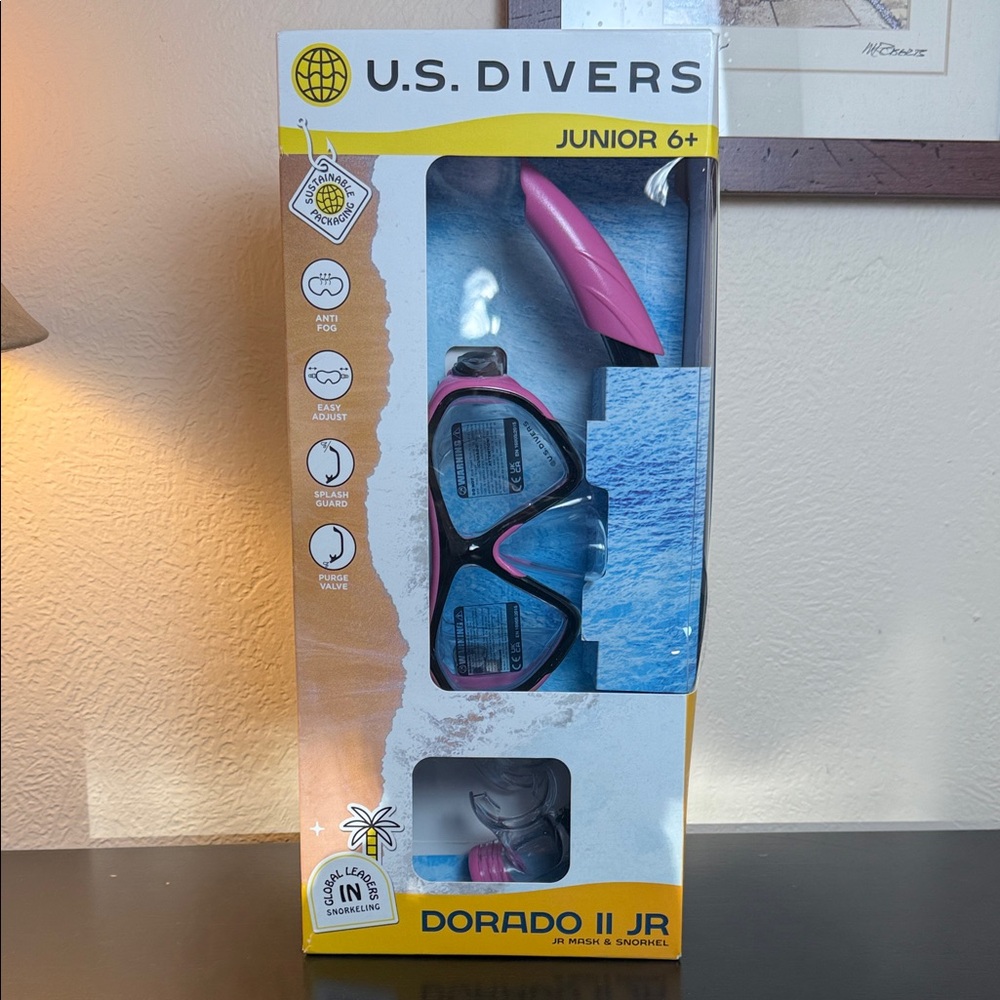 U.S. Divers Junior Snorkel Set Dorado II Jr